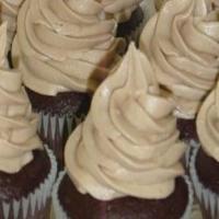 MOCHACCINO CUPCAKES W/COFFEE BUTTERCREAM FROSTING image