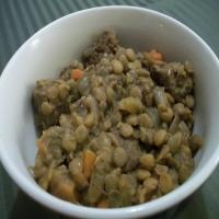 Lentils and Spicy Sausages image
