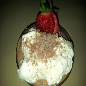 Easiest Ever Chocolate Mousse With Lemon Cream image