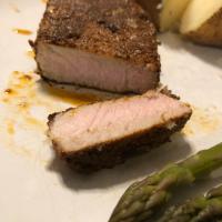 Sorta Blackened Chile-Rubbed Pork image