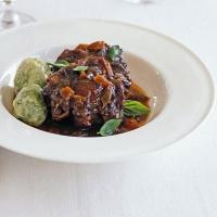 Oxtail stew with dumplings image