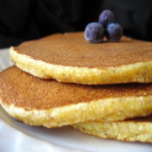 Easy Cornmeal Buttermilk Pancakes image