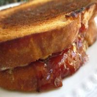 Grilled Peanut Butter and Jelly Sandwich image