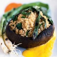 Grilled Portabellas with Couscous_image