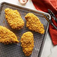 Southern-style oven-fried chicken_image