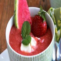 Watermelon Strawberry Rhubarb Soup_image