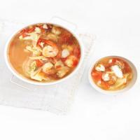 Shrimp, Cod, and Fennel Soup with Tomatoes image