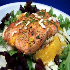 Salmon on Fennel Salad image