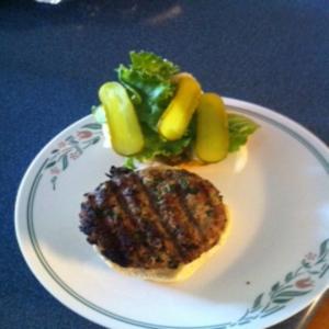 Low Fat Spinach Turkey Burgers image