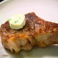 Veal Chops with Roquefort Butter image