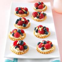 Fresh Berry & Almond Tarts image