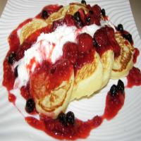 Pikelets With Berries image