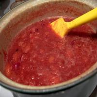 Cranberry Applesauce - No Sugar Added image