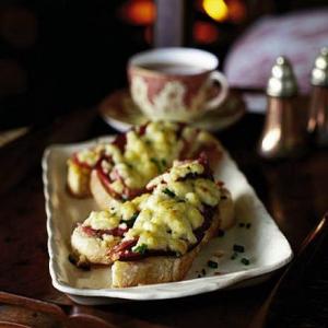 Cheshire cheese & ham on toast_image