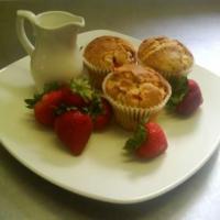 Strawberry and Cream Muffins image