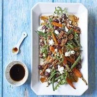 Roasted grape, carrot & wild rice salad with balsamic maple dressing_image