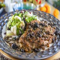 Chicken Schnitzel with Romaine Currant Salad image