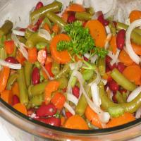 My Mother's Bean and Carrot Salad_image