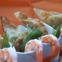 Shrimp and Edamame Dumplings image