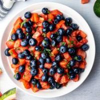 Blueberry Watermelon Mint Salad with a Hint of Lime_image
