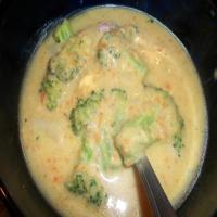 Broccoli, Cheese and Potato Soup image