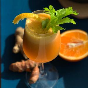 Citrus, Turmeric, and Ginger Juice image
