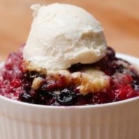 Slow-Cooker Mixed Berry Cobbler Recipe by Tasty_image