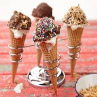 Chocolate-Dipped Ice Cream Cone_image