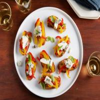 Bruschetta with Peppers and Gorgonzola image