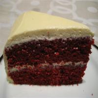 Tender Red Velvet Cake with Cream Cheese Frosting_image