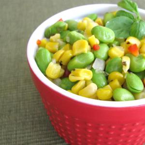 Grilled Corn and Edamame Succotash Salad image