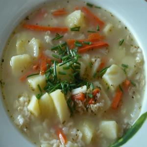 Potato Soup With Rolled Oats_image