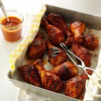 Rhubarb-Apricot Barbecued Chicken_image