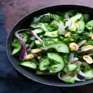 Thai Cucumber Salad with Peanuts_image