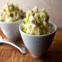 Smashed Red Potatoes With Cabbage image