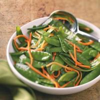 Snow Pea & Carrot Saute for Two_image