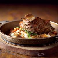 Braised and Roasted Pork Shanks With Prosciutto and Porcini Mushrooms_image