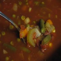 Chili Minestrone Soup (Crock Pot) image