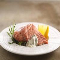 Cold Poached Salmon with Herb Mayonnaise image