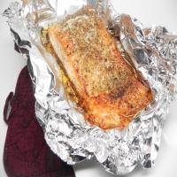 Salmon with Garlic-Butter Sauce image