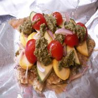 Pesto Chicken Grill Packets image