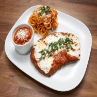 Veal Parm with Spaghetti image