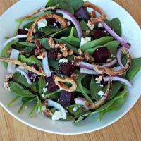 Spinach and Beet Salad_image
