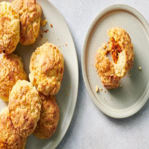 Barbecue Chicken Cheddar Biscuits image