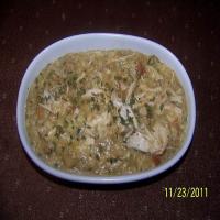 Easy Crockpot Chicken and Dressing_image