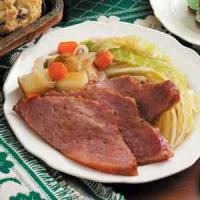 Slow Cooker Corned Beef Supper image