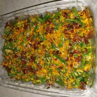 Green Beans with Cheese and Bacon_image
