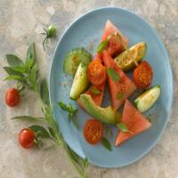 Cherry Tomato and Watermelon Salad image