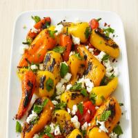 Baby Bell Peppers With Feta and Mint_image