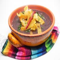 Mexican Bean and Tortilla Soup (Sopa Tarasca) image